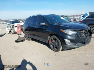 2021 Chevrolet Equinox Premier with VIN 2GNAXNEV2M6152500, listed as a IAAI auction lot 41140382 with 50,315 mi miles. Bid and sale history available at carsss.com. Image 1.