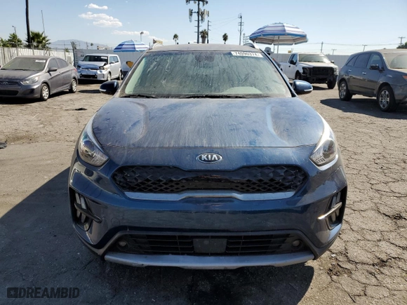 2021 Kia Niro Plug-In Hybrid EX with VIN KNDCD3LD4M5485169, listed as a Copart auction lot 74090374 with 43,866 mi miles and Salvage Title. Bid and sale history available at carsss.com. Image 5.