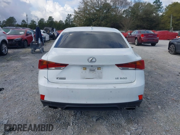 2020 Lexus IS with VIN JTHGA1D28L5101614, listed as a IAAI auction lot 41783627 with 66,400 mi miles. Bid and sale history available at carsss.com. Image 16.