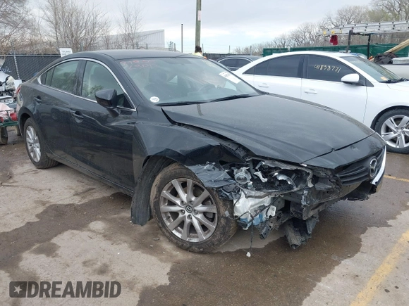 2016 Mazda 6 i Sport with VIN JM1GJ1U54G1409629, listed as a IAAI auction lot 41892485 with 68,104 mi miles and . Bid and sale history available at DreamBid. Image 1.