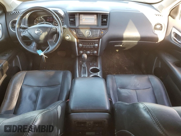 2014 Nissan Pathfinder Platinum with VIN 5N1AR2MMXEC615675, listed as a Copart auction lot 48381195 with 159,776 mi miles and Salvage title. Bid and sale history available at DreamBid. Image 8.