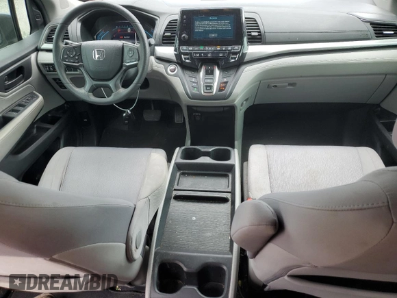 2020 Honda Odyssey EX with VIN 5FNRL6H53LB004874, listed as a Copart auction lot 49127995 with 82,037 mi miles and Salvage Title. Bid and sale history available at DreamBid. Image 8.