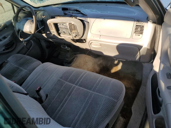 1998 Ford F-150 with VIN 1FTZF18W1WNA35212, listed as a Copart auction lot 45361785 with 227,735 mi miles and Salvage title. Bid and sale history available at DreamBid. Image 8.