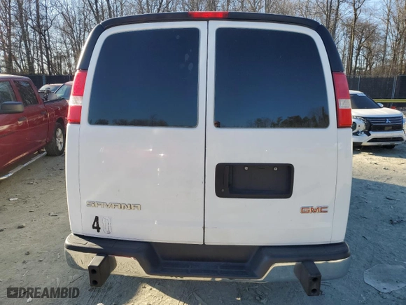 2017 GMC Savana Cargo Van with VIN 1GTW7AFF7H1908278, listed as a Copart auction lot 46902815 with 238,329 mi miles and Clean Title. Bid and sale history available at carsss.com. Image 6.