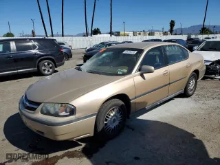 2000 Chevrolet Impala with VIN 2G1WF55K3Y9258992, listed as a Copart auction lot 45476415 with 0 mi miles and Salvage Title. Bid and sale history available at carsss.com. Image 1.