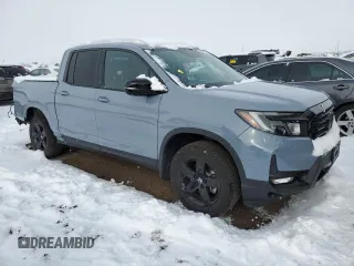 2023 Honda Ridgeline Black Edition with VIN 5FPYK3F83PB047215, listed as a Copart auction lot 86656754 with 9,701 mi miles and Salvage title. Bid and sale history available at DreamBid. Image 4.