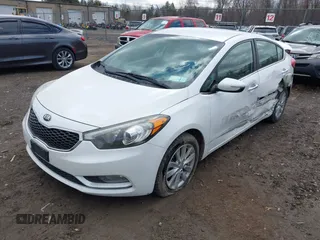 2014 Kia Forte EX with VIN KNAFX4A8XE5050378, listed as a IAAI auction lot 41923798 with 104,712 mi miles. Bid and sale history available at carsss.com. Image 17.