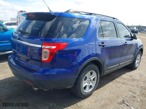 2013 Ford Explorer with VIN 1FM5K7B8XDGB25771, listed as a IAAI auction lot 41883733 with 211,784 mi miles. Bid and sale history available at carsss.com. Image 4.