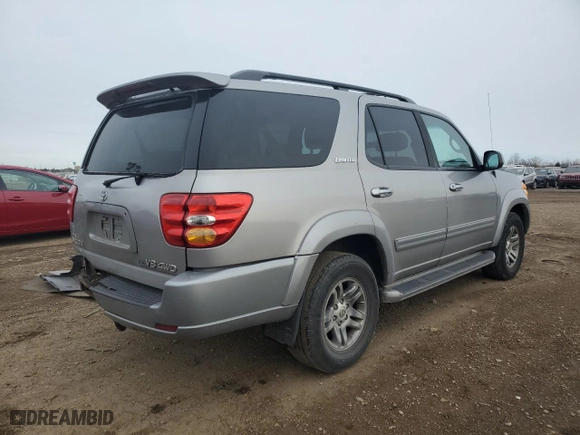 2003 Toyota Sequoia Limited with VIN 5TDBT48A83S144465, listed as a Copart auction lot 44540065 with 213,894 mi miles and Salvage Title. Bid and sale history available at carsss.com. Image 3.