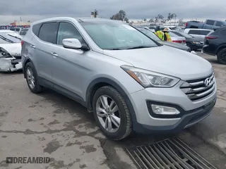 2013 Hyundai Santa Fe 2.0T Sport with VIN 5XYZWDLA6DG069082, listed as a IAAI auction lot 41521260 with 98,580 mi miles. Bid and sale history available at carsss.com. Image 1.