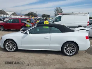 2016 Audi A5 Premium with VIN WAUD2AFH7GN001378, listed as a IAAI auction lot 41599516 with 62,266 mi miles and . Bid and sale history available at DreamBid. Image 13.