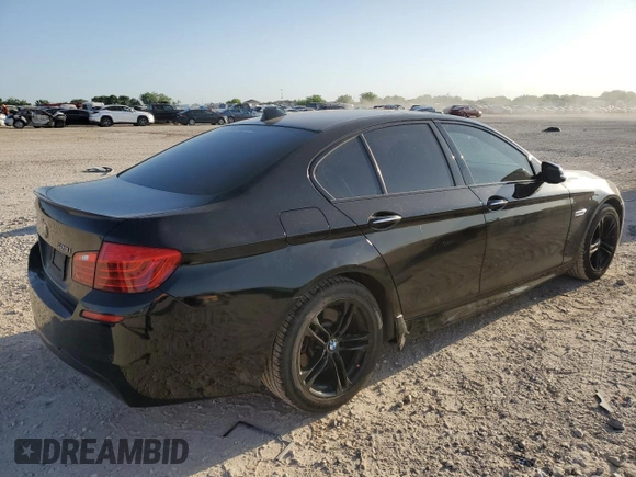 2014 BMW 5 Series 528i z VIN WBA5A5C51ED507400, wystawiony jako Copart lot #53066485 z przebiegiem 152 830 mil mil oraz Szkoda całkowita • Salvage title. Historia ofert i sprzedaży dostępna na DreamBid. Obrazek 3.