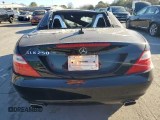 2014 Mercedes-Benz SLK-Class SLK 250 with VIN WDDPK4HA0EF075546, listed as a Copart auction lot 76831824 with 37,748 mi miles and Salvage Title. Bid and sale history available at carsss.com. Image 6.