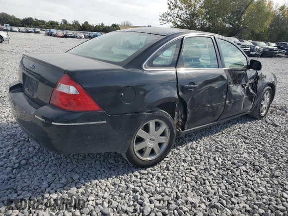 2005 Ford Five Hundred SE with VIN 1FAFP23145G145133, listed as a Copart auction lot 75796394 with 185,020 mi miles and Salvage Title. Bid and sale history available at carsss.com. Image 3.