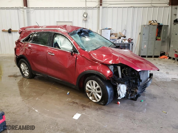 2018 Kia Sorento LX V6 with VIN 5XYPG4A52JG347000, listed as a Copart auction lot 51429545 with 0 mi miles and Non Repairable. Bid and sale history available at carsss.com. Image 4.