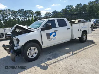 2023 Ram 2500 Tradesman with VIN 3C7WR4HJ7PG543522, listed as a Copart auction lot 76047994 with 20,761 mi miles and Salvage Title. Bid and sale history available at carsss.com. Image 1.