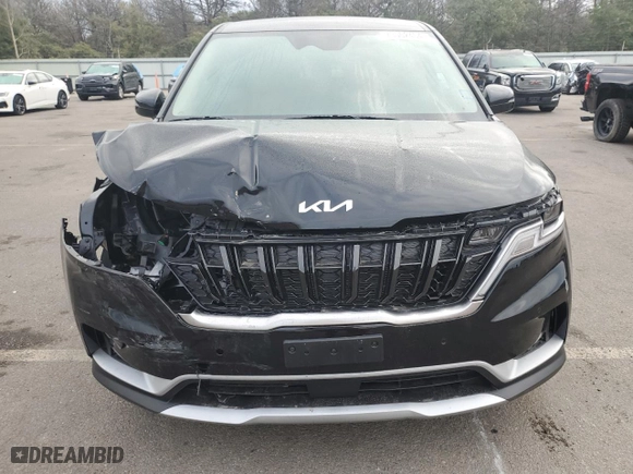 2024 Kia Carnival EX with VIN KNDNC5H35R6448091, listed as a Copart auction lot 73502454 with 111 mi miles and Salvage Title. Bid and sale history available at carsss.com. Image 5.