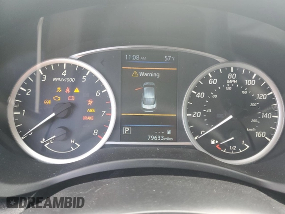 2019 Nissan Sentra SV z VIN 3N1AB7APXKY451208, wystawiony jako Copart lot #50192595 z przebiegiem 79 633 mil mil oraz Szkoda całkowita • Salvage title. Historia ofert i sprzedaży dostępna na DreamBid. Obrazek 9.