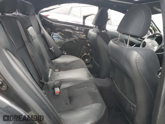2011 Lexus IS 350 with VIN JTHBE5C22B5025247, listed as a Copart auction lot 43453355 with 228,348 mi miles and Salvage Title. Bid and sale history available at carsss.com. Image 10.