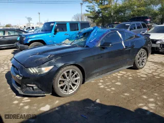 2015 Ford Mustang V6 with VIN 1FA6P8AM1F5346744, listed as a Copart auction lot 41434345 with 83,194 mi miles and Salvage Title. Bid and sale history available at carsss.com. Image 1.