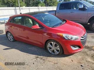 2013 Hyundai Elantra GT with VIN KMHD35LE1DU060604, listed as a Copart auction lot 72854134 with 135,786 mi miles and Salvage Title. Bid and sale history available at carsss.com. Image 4.