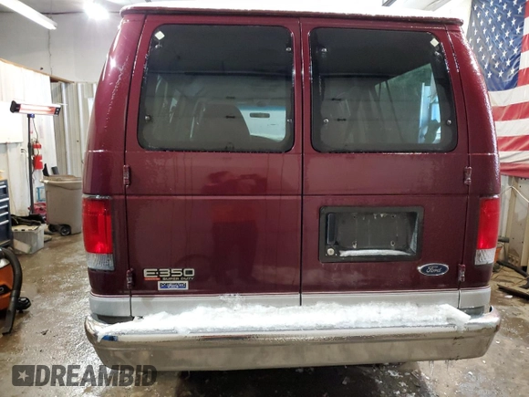 2005 Ford Econoline Cargo with VIN 1FMNE31L75HA42882, listed as a Copart auction lot 44793765 with 112,191 mi miles and Salvage Title. Bid and sale history available at DreamBid. Image 6.