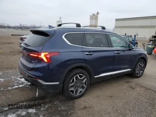 2022 Hyundai Santa Fe Limited with VIN 5NMS44AL2NH373609, listed as a Copart auction lot 71986532 with 22,051 mi miles. Bid and sale history available at carsss.com. Image 3.