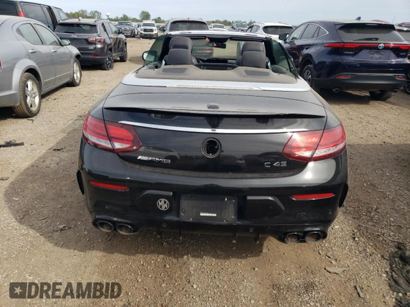 2020 Mercedes-Benz C 43 AMG with VIN WDDWK6EBXLF971158, listed as a Copart auction lot 71454264 with Not provided miles and Salvage title. Bid and sale history available at DreamBid. Image 6.