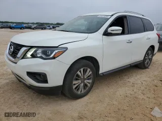 2019 Nissan Pathfinder SV with VIN 5N1DR2MN8KC635313, listed as a Copart auction lot 51874245 with 107,462 mi miles and Clean Title. Bid and sale history available at carsss.com. Image 1.