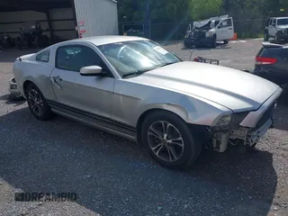 2014 Ford Mustang V6 with VIN 1ZVBP8AM4E5265015, listed as a IAAI auction lot 42439824 with 185,639 mi miles and . Bid and sale history available at DreamBid. Image 1.