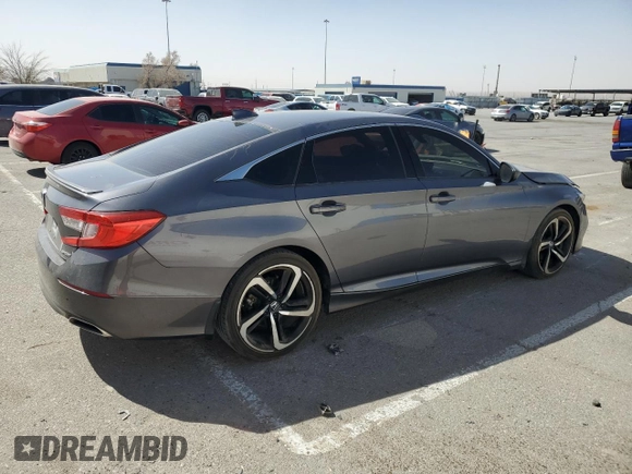 2019 Honda Accord Sport with VIN 1HGCV1F37KA162602, listed as a Copart auction lot 47891495 with 100,043 mi miles and Salvage Title. Bid and sale history available at DreamBid. Image 3.