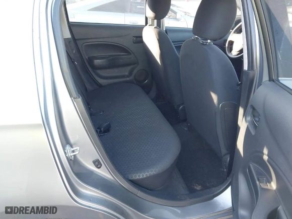 2015 Mitsubishi Mirage DE with VIN ML32A3HJ0FH044355, listed as a IAAI auction lot 41410003 with 74,800 mi miles. Bid and sale history available at carsss.com. Image 8.