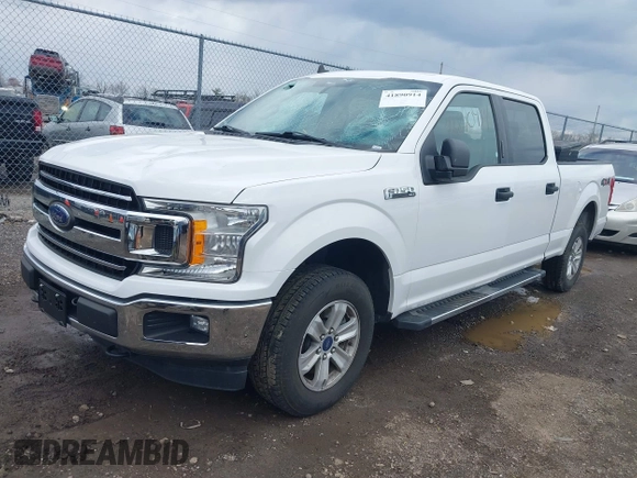 2020 Ford F-150 XL with VIN 1FTFW1E49LFB00903, listed as a IAAI auction lot 41890914 with 35,668 mi miles and . Bid and sale history available at carsss.com. Image 2.