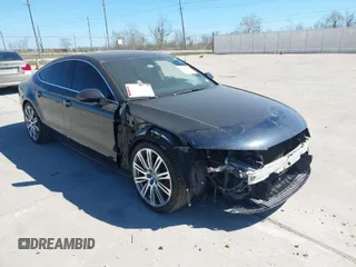 2014 Audi A7 Premium Plus z VIN WAUWGAFC5EN064376, wystawiony jako IAAI lot #41822907 z przebiegiem 161 289 mil mil oraz . Historia ofert i sprzedaży dostępna na DreamBid. Obrazek 1.