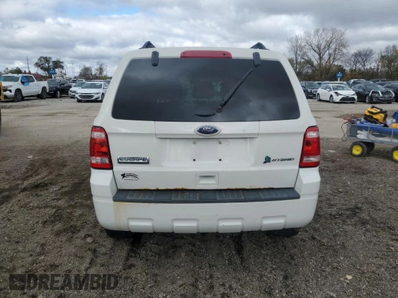 2012 Ford Escape Hybrid with VIN 1FMCU5K3XCKB20656, listed as a Copart auction lot 78396964 with 159,409 mi miles and Salvage title. Bid and sale history available at DreamBid. Image 6.