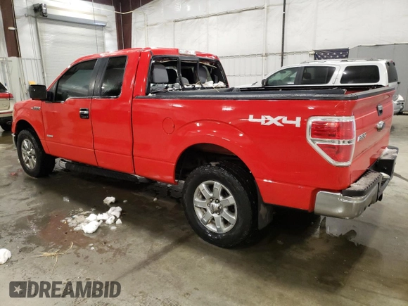 2014 Ford F-150 XL with VIN 1FTFX1ET6EFB01479, listed as a Copart auction lot 41887725 with 128,882 mi miles and Non Repairable. Bid and sale history available at carsss.com. Image 2.