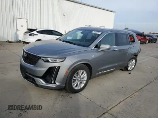 2023 Cadillac XT6 FWD Luxury with VIN 1GYKPAR47PZ147139, listed as a Copart auction lot 78068154 with 27,684 mi miles and Salvage Title. Bid and sale history available at DreamBid. Image 1.