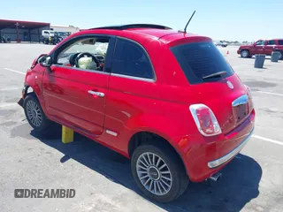 2014 FIAT 500 1957 Edition with VIN 3C3CFFCR6ET208746, listed as a IAAI auction lot 42472241 with 171,797 mi miles and . Bid and sale history available at DreamBid. Image 3.