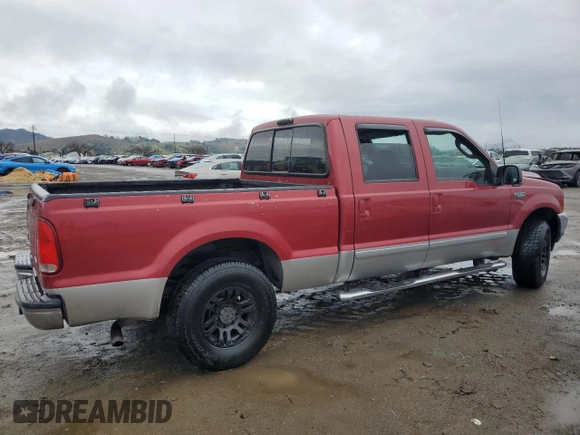 2003 Ford Super Duty F-250 XL with VIN 1FTNW20S33EA19960, listed as a Copart auction lot 85961314 with 268,112 mi miles and Salvage Title. Bid and sale history available at carsss.com. Image 3.