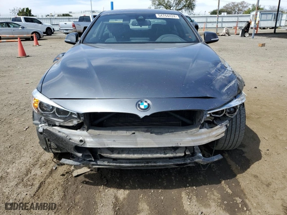 2020 BMW 4 Series 430i with VIN WBA4W3C00LFH55941, listed as a Copart auction lot 54744424 with 75,818 mi miles and Salvage Title. Bid and sale history available at carsss.com. Image 5.
