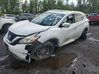 2016 Nissan Murano SL z VIN 5N1AZ2MH3GN128490, wystawiony jako Copart lot #55619185 z przebiegiem 77 174 mil mil oraz Szkody całkowita. Historia ofert i sprzedaży dostępna na DreamBid. Obrazek 1.