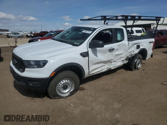 2022 Ford Ranger XL with VIN 1FTER1FH5NLD27126, listed as a Copart auction lot 48997245 with 41,932 mi miles and Salvage title. Bid and sale history available at DreamBid. Image 1.