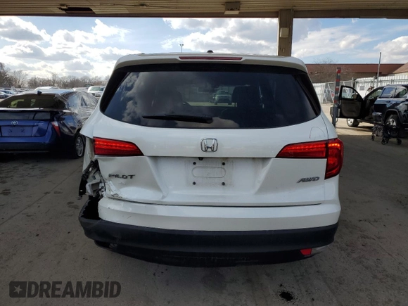 2017 Honda Pilot EX-L z VIN 5FNYF6H61HB084579, wystawiony jako Copart lot #49673445 z przebiegiem 274 006 mil mil oraz Szkoda całkowita • Salvage title. Historia ofert i sprzedaży dostępna na DreamBid. Obrazek 6.