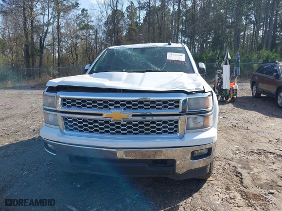 2015 Chevrolet Silverado 1500 LT with VIN 3GCUKREC7FG358672, listed as a IAAI auction lot 41735598 with 197,446 mi miles. Bid and sale history available at carsss.com. Image 12.