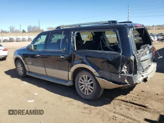 2007 Ford Expedition Max Eddie Bauer with VIN 1FMFK18597LA31536, listed as a Copart auction lot 47190295 with 127,792 mi miles and Salvage Title. Bid and sale history available at DreamBid. Image 2.