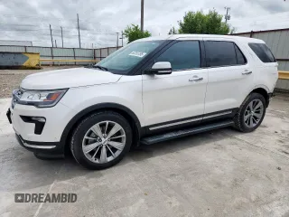 2018 Ford Explorer Limited z VIN 1FM5K7F85JGA98405, wystawiony jako Copart lot #60285785 z przebiegiem 80 252 mil mil oraz Szkoda całkowita • Salvage title. Historia ofert i sprzedaży dostępna na DreamBid. Obrazek 1.
