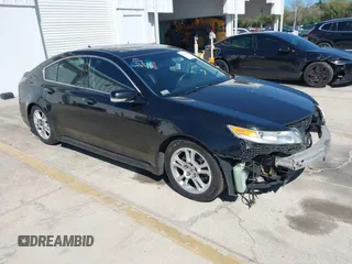 2010 Acura TL with VIN 19UUA8F28AA027336, listed as a IAAI auction lot 41742443 with 218,958 mi miles. Bid and sale history available at carsss.com. Image 1.