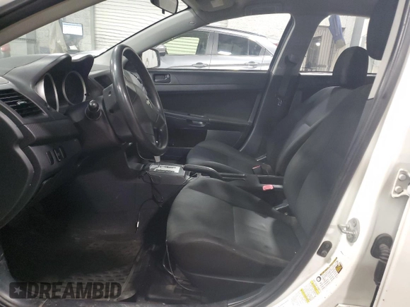 2010 Mitsubishi Lancer DE with VIN JA32U1FU8AU007431, listed as a Copart auction lot 87447694 with 171,011 mi miles and Salvage Title. Bid and sale history available at carsss.com. Image 7.