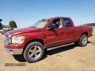 2007 Dodge 1500 Laramie z VIN 1D7HU18217S123118, wystawiony jako Copart lot #50437405 z przebiegiem 230 090 mil mil oraz Szkoda całkowita • Salvage title. Historia ofert i sprzedaży dostępna na DreamBid. Obrazek 1.