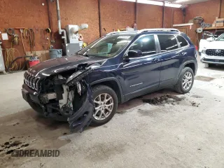 2014 Jeep Cherokee Latitude with VIN 1C4PJMCS7EW227836, listed as a Copart auction lot 52196415 with 94,557 mi miles and Salvage Title. Bid and sale history available at DreamBid. Image 1.
